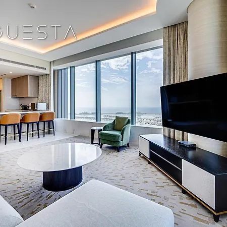 The Palm Tower, Nakheel Mall, Palm Jumeirah Dubai Exterior foto